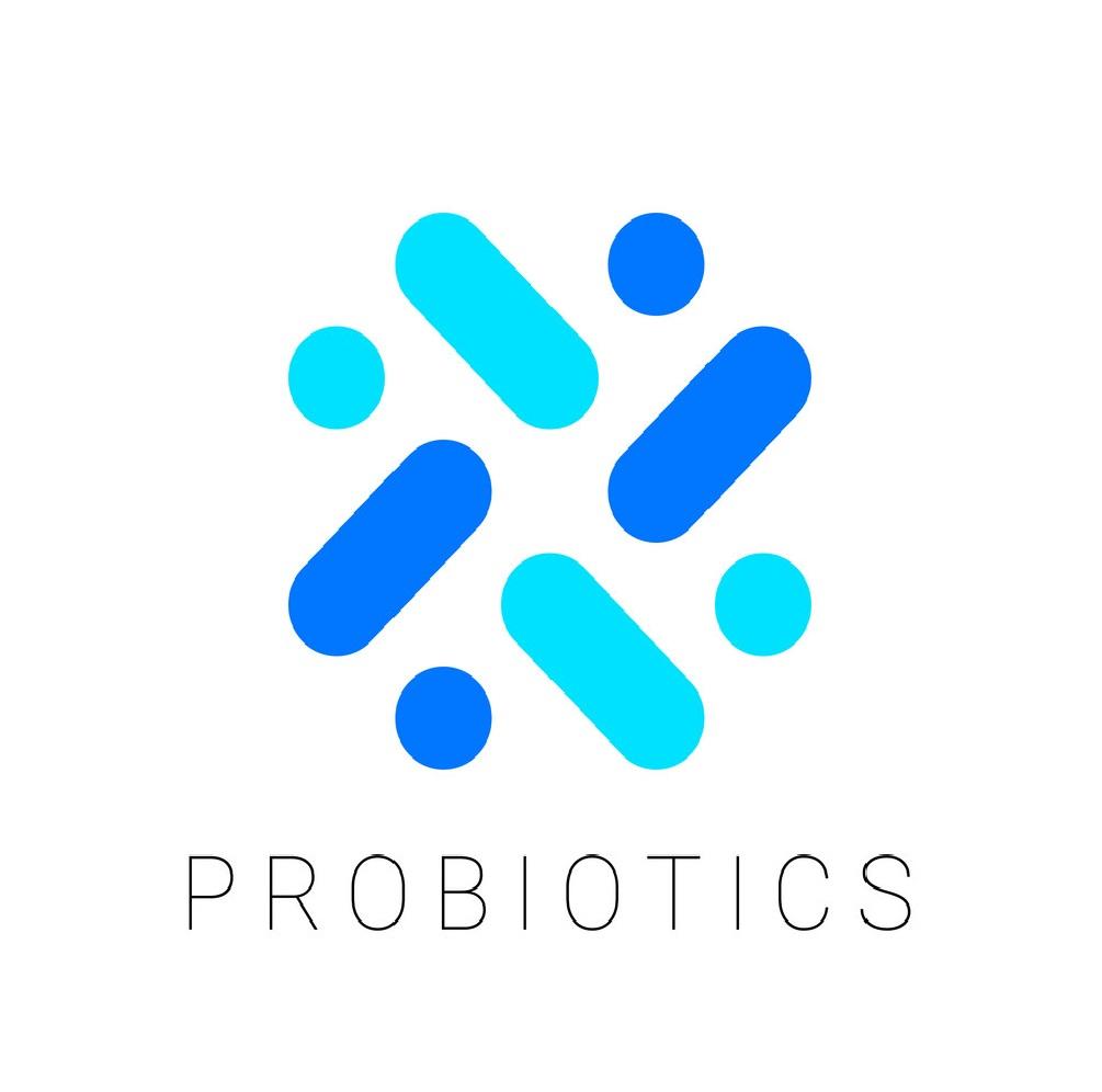 Prebiotic icon or logo. probiotics symbol. Vector illustration.